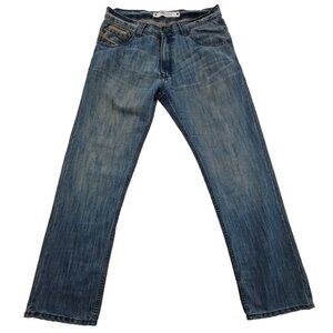 Jordan Craig Jeans Men's 36x32 Legacy Edition Straight Leg Relaxed EUC Med Wash